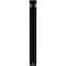 Ekena Millwork Tristan Wrought Iron Bracket, (Single center brace), Powder Coated Black 1 1/2"W x 7 1/2"D x 10"H BKTM01X07X10STN - alternate 4